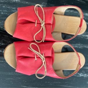 Bueno Kenya Sandal-Red